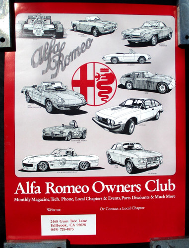 Poster alfa rome aroc - poster,, -usa