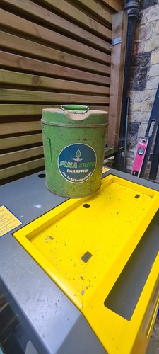 Vintage finagreen paraffin oil - paraffin,