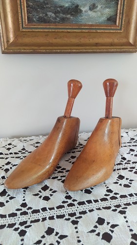 Antique wooden shoe lasts - antique,