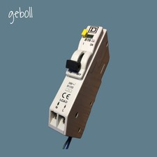 SQUARE D B16 RCBO SQUARE D 16 AMP RCBO 1P 16A B16 240V BS4293 TYPE QOE 16A RCBO