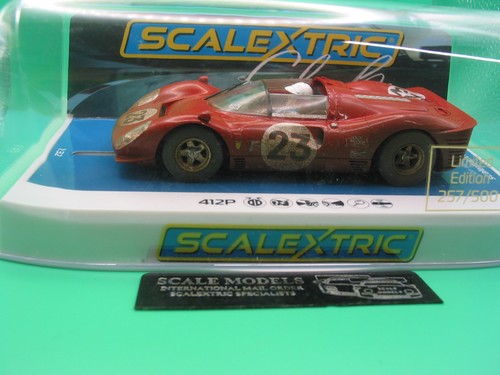Scalextric c4480a ferrari 412p - scalextric,