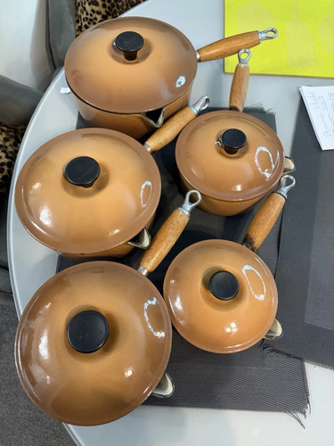 Vintage creuset pan set - creuset,