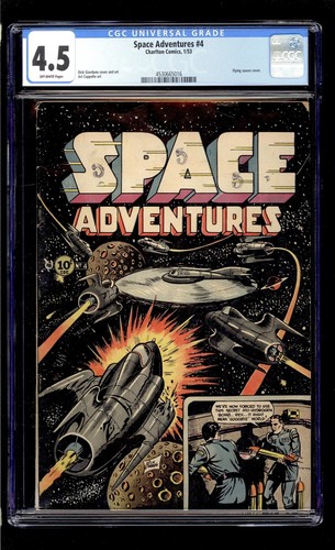 Space adventures 1953 cgc - adventures,
