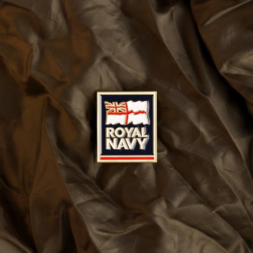 Royal navy pin - pin, badge