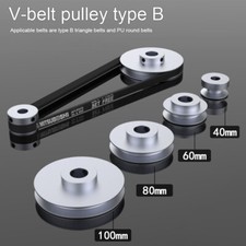 Aluminum V-Belt Pulley B-Type V Belt Transmission Drive Wheel Groove Width16.5mm