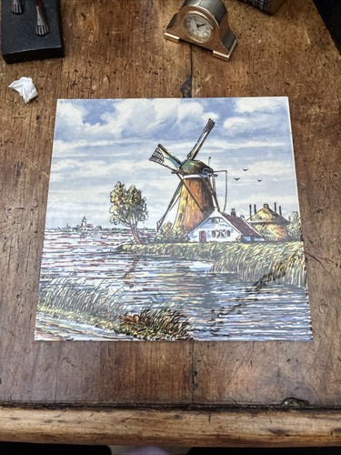 Vintage delft polychrome - vintage,