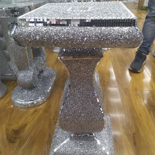 Glittered venetian mirrored - glittered,
