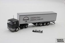 Herpa MAN F90 box trailer