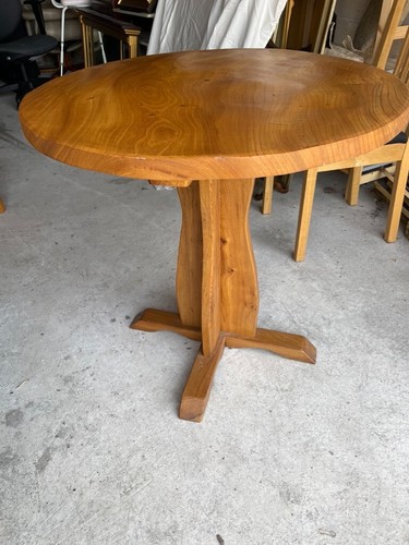 Waney edge elm single - , slab