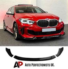 BMW 1 Series F40 Gloss Black Front Splitter Spoiler Lip M Sport Performance!