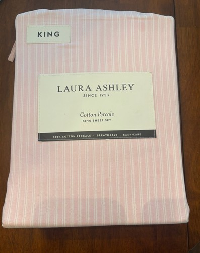 Laura ashley king sheet set - king,