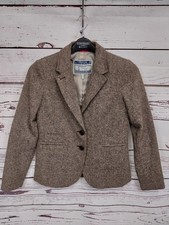 Joules Tweed Blazer - Brown