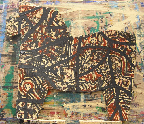 The horse original acrylic - -,