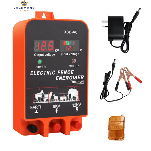 Electric fence energiser 5 - electric, energiser,