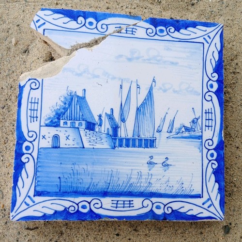 Antique dutch delft - dutch,