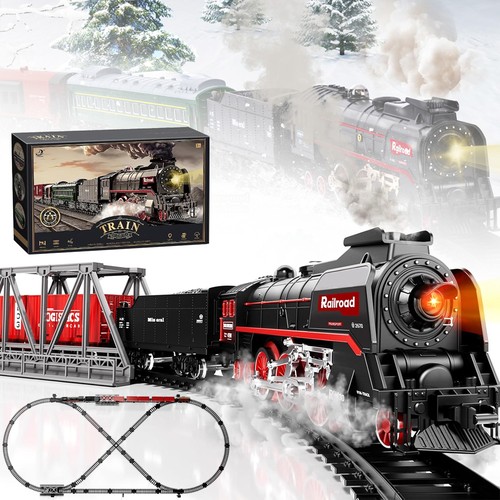 Train set christmas - train,