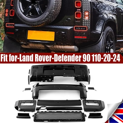 Front rear bumper - rear, trim