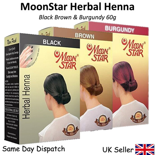 Moon star herbal henna - star, hair
