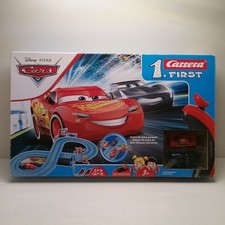 Carrera 1st Disney Pixar Cars Slot Racing Set Lightning McQueen Vs Jackson Storm