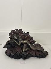 Very Rare Woodland Maiden Fairy By Regency Fine Arts - Bronze Effect