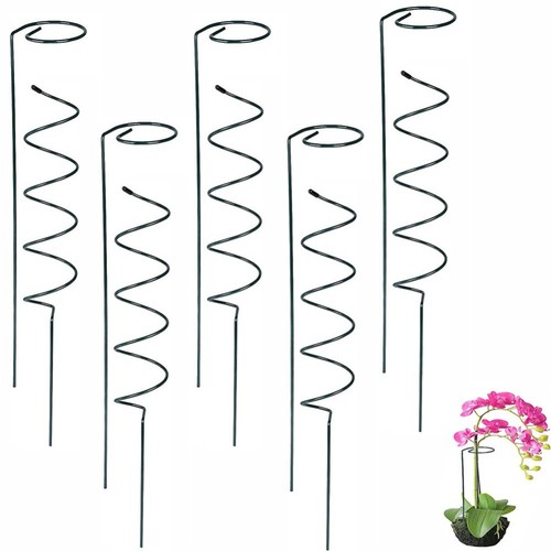 40cm spiral plant stake - set, of