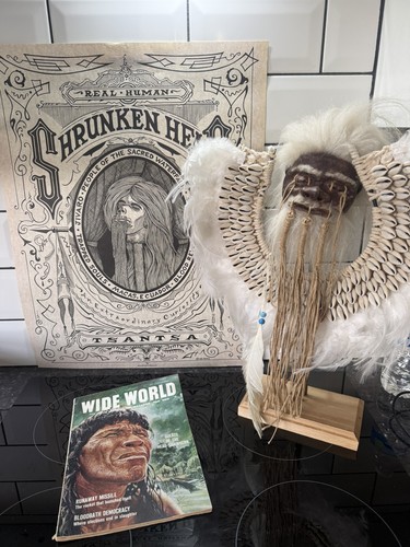 Shrunken head hand - , in