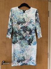 New H&M Green Floral Bodycon