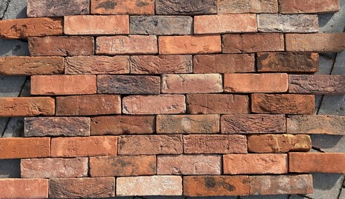 Various handmade brick slips - various,