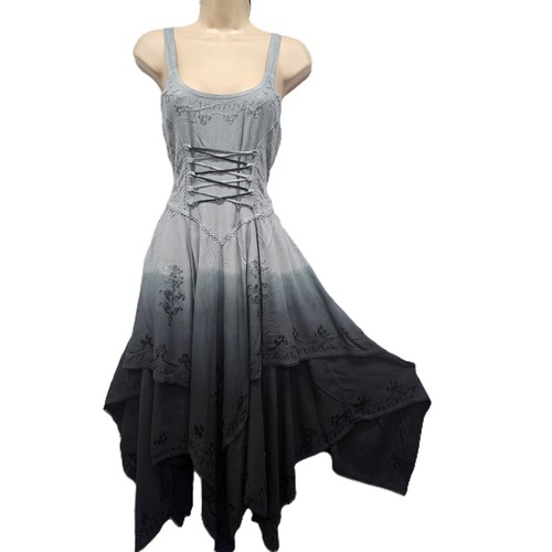 Summer dress corset ombre dye - summer,