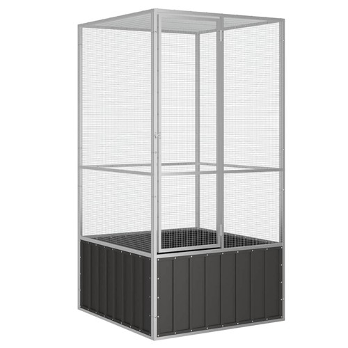 Bird cage anthracite - bird,