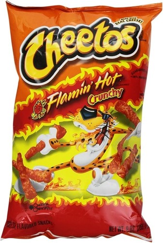 Cheetos flamin hot - 4, x