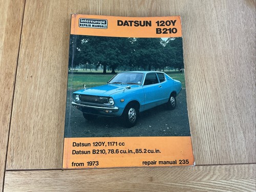 Datsun 120y b210 workshop - datsun,