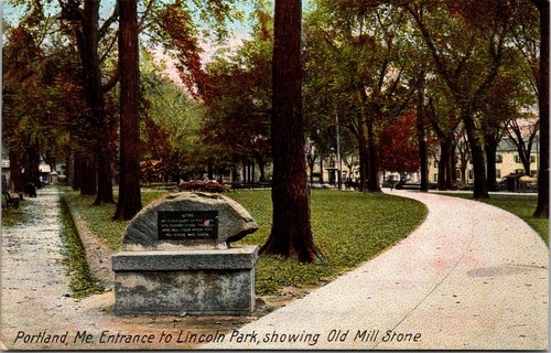 Postcard portland entrance - postcard,