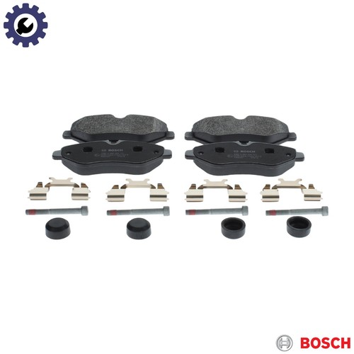 Brake pad set - pad, 0
