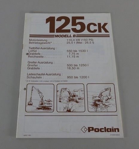 Brochure poclain hydraulic - poclain,