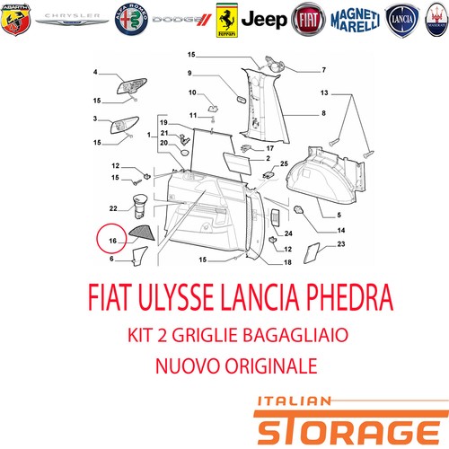 Fiat ulysse lancia - ulysse, phedra