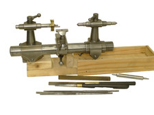 Watchmakers Turns/Centres/Pivotting set LORCH SCHMIDT Vallorbe Burnishing Files