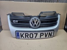 05-09 Mk5 Vw Volkswagen Golf GT front Bumper Grill Grille Silver
