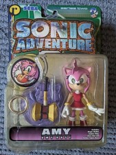 Amy Rose, Sonic Adventure series 2 figure by ReSaurus - 2001. Mint in packaging!