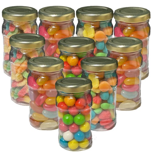 Plastic favour jars wedding - favour,