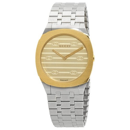 Gucci 25h quartz - 25h, brass