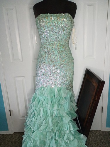 Sherri hill prom dress - dress, aqua