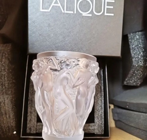 Lalique bacchantes vase small - bacchantes,