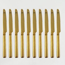 Gold Cutlery Pack of 10