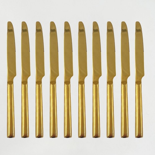 Gold cutlery pack - pack, 10