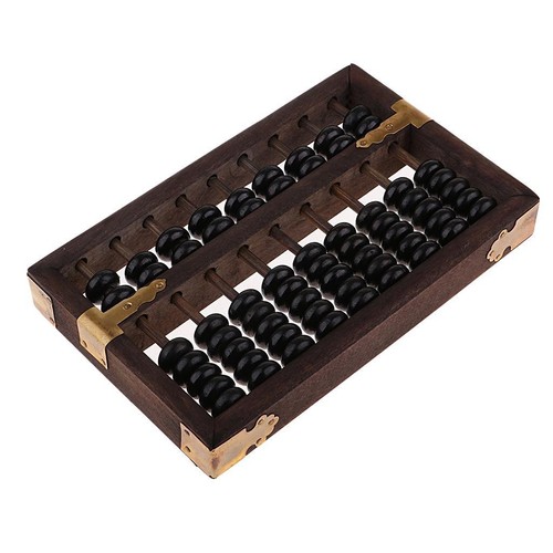 Classic wooden abacus - wooden, math