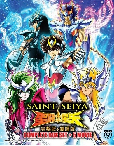 Dvd saint seiya - dvd, complete
