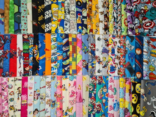 Pre cut scraps - fabric, 100%