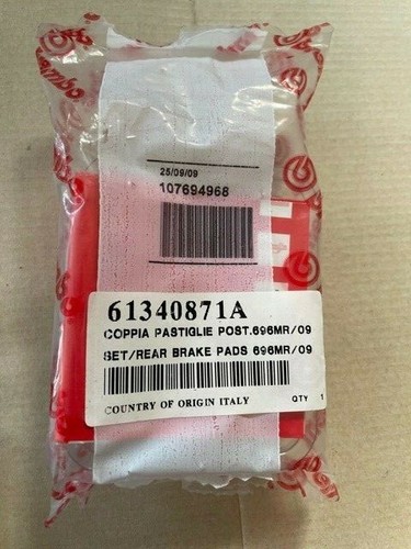 Pair rear pads ducati - pair,