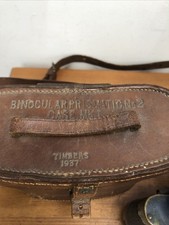 WW2 NAMED BINOCULARS LT